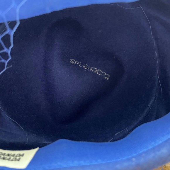 Vintage Women's Blue Mesh Veil Pillbox Fascinator Cap w/ Rhinestone Bow and Lace - Picture 14 of 15